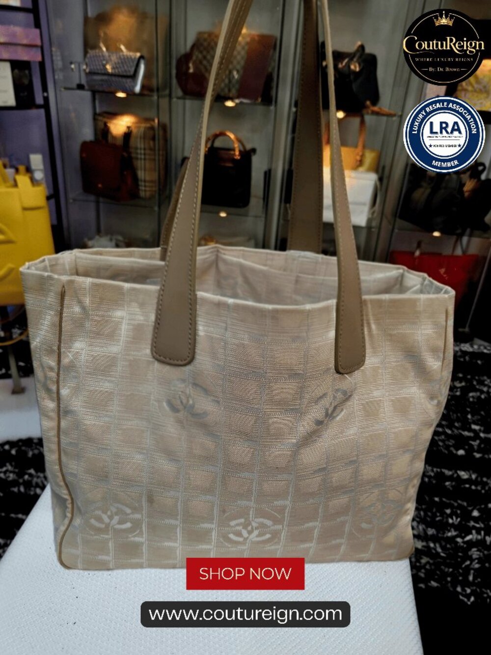 Chanel New Travel Line Tote Bag